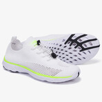 Aleader Men's Xdrain Flex Knit Water Shoes // White + Safgy Yellow (US: 11)