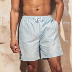 Hudson Swim Trunk // Blooming Trellis Print (Small)