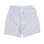 Hudson Swim Trunk // Blue Mist Stripe (Small)