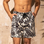 Hudson Swim Trunk // Moonlit Tropics Print (Small)