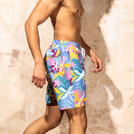 Hudson Swim Trunk // Golden Hour Print (Small)