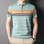 Kyle Short Sleeve Polo Shirt // Green (XS)