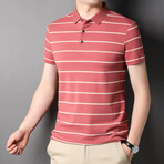 Ian Short Sleeve Polo Shirt // Orange (S)