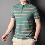 Noah Short Sleeve Polo Shirt // Green (L)