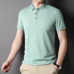 Jonas Short Sleeve Polo Shirt // Light Green (XS)