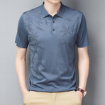 Eric Short Sleeve Polo Shirt // Gray (S)