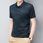 Daniel Short Sleeve Polo Shirt // Dark Green (XL)