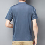 Eric Short Sleeve Polo Shirt // Gray (S)