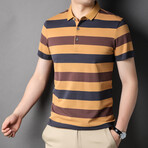 Harrison Short Sleeve Polo Shirt // Orange (S)