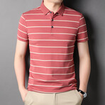 Ian Short Sleeve Polo Shirt // Orange (S)