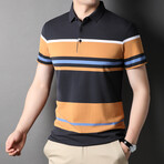 Kevin Short Sleeve Polo Shirt // Orange (XS)