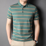 Noah Short Sleeve Polo Shirt // Green (L)