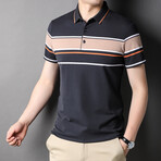 Jordan Short Sleeve Polo Shirt // Dark Gray (L)