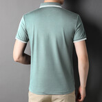 Jonas Short Sleeve Polo Shirt // Light Green (XS)