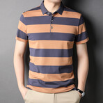 Jeremy Short Sleeve Polo Shirt // Coffee (M)