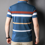 Allen Short Sleeve Polo Shirt // Blue (S)