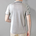 Matt Short Sleeve Polo Shirt // Gray (L)