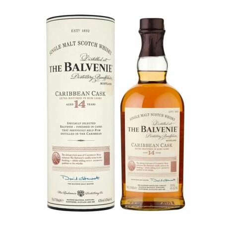 The Balvenie // Caribbean Cask 14 Year Single Malt // 750 ml