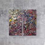 Retiens la Nuit (48"H x 24"W DUO)