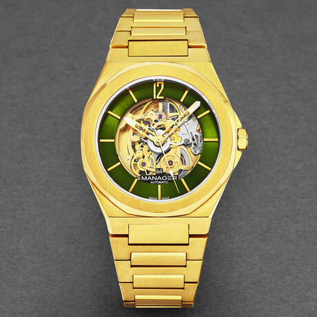 Manager Open Mind Automatic // MAN-RO-12-GM // New