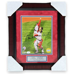 Jason Varitek & Jonathan Papelbon // Boston Red Sox // Signed Photograph + Framed