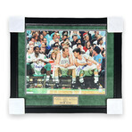 Larry Bird, Kevin Mchale & Robert Parish // Boston Celtics // Signed Photograph + Framed