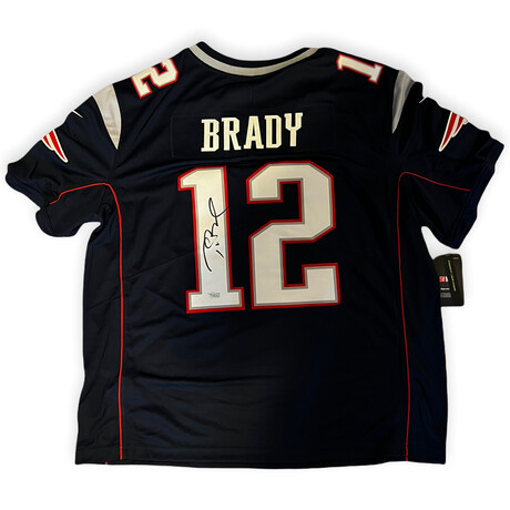 Tom Brady // New England Patriots // Autographed Jersey