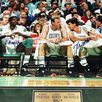 Larry Bird, Kevin Mchale & Robert Parish // Boston Celtics // Signed Photograph + Framed