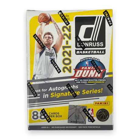 2021-22 Panini Donruss Basketball Blaster Box // Chasing Rookies (Mobley, Cunningham, Barnes Etc.) // Sealed Box Of Cards