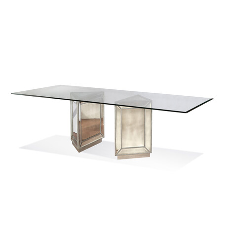 Murano Double Pedestal 96" Dining Table