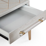 Perrine Wood End Table // Rectangular