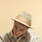 Straw Fedora Hat // Natural (M)