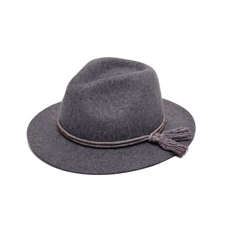 Felt Fedora Hat // White (S)