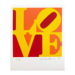 Robert Indiana // The Book of Love 10 // 1996