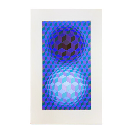 Victor Vasarely // Album Meta: Seven Plates 5 // 1976