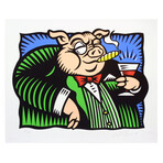 Burton Morris // Pig // 1997