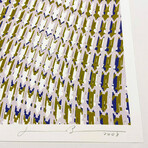 Jonathan Borofsky // Human Structures and the Light of Consciousness for Obama from the Artist for Obama Portfolio // 2008