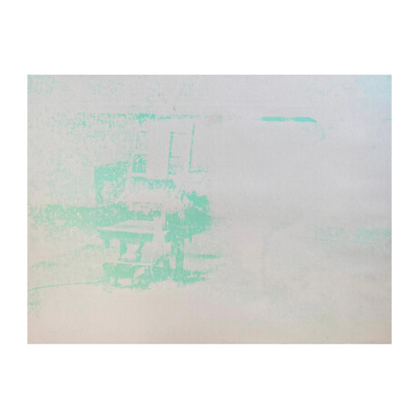 Andy Warhol // Electric Chair II.80 // 1971