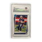 Mac Jones // 2021 Panini Donruss Rated Rookie Autograph // Rookie Card // DGA 10 Auto