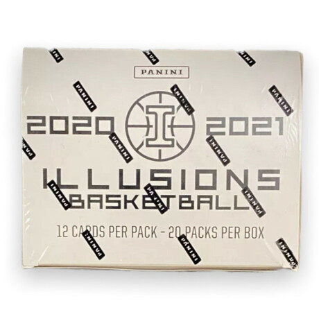 2020-21 Panini Illusions Basketball Cello Box // Chasing Rookies (Ball, Edwards, Maxey, Haliburton Etc.) // Sealed Box Of Cards