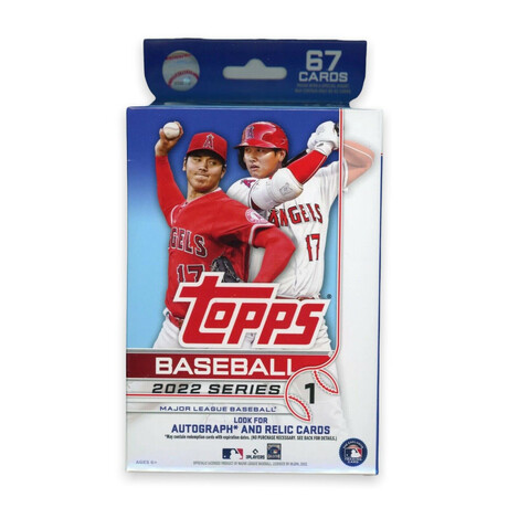 2022 Topps Baseball Series 1 Hanger Box // Sealed Box Of Cards