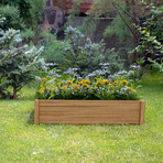 Vegetable Flower Garden Bed (24"L x 24"W x 6"H)