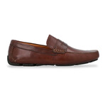 The Navigator Leather Penny Loafer // Bourbon (US Men's Size 8)