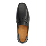 The Navigator Leather Penny Loafer // Obsidian (US Men's Size 8)