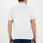 Dale Slim Fit Short Sleeve Polo Shirt // White (S)