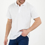 Dale Slim Fit Short Sleeve Polo Shirt // White (S)