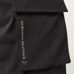 Code 2-in-1 Cargo Shorts // Black (Small)