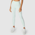 Women's Infinity Cropped 7/8 leggings // Blue Glass (Small)