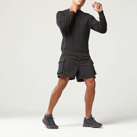 Code Crew Sweatshirt // Black (Small)