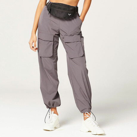 Women's Code Cargo Pants // Charcoal (Small)